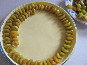 Tarte aux quetsches